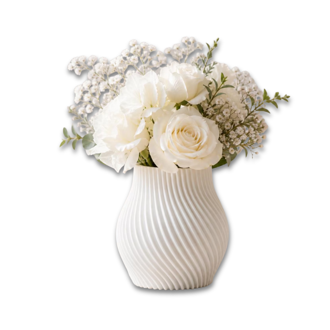 Pearl Wave Vase